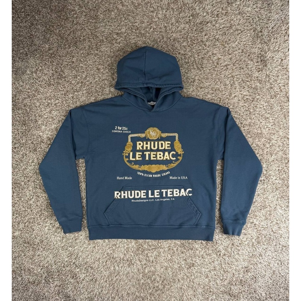 Rhude Le Tebac Hoodie Men's Size XL